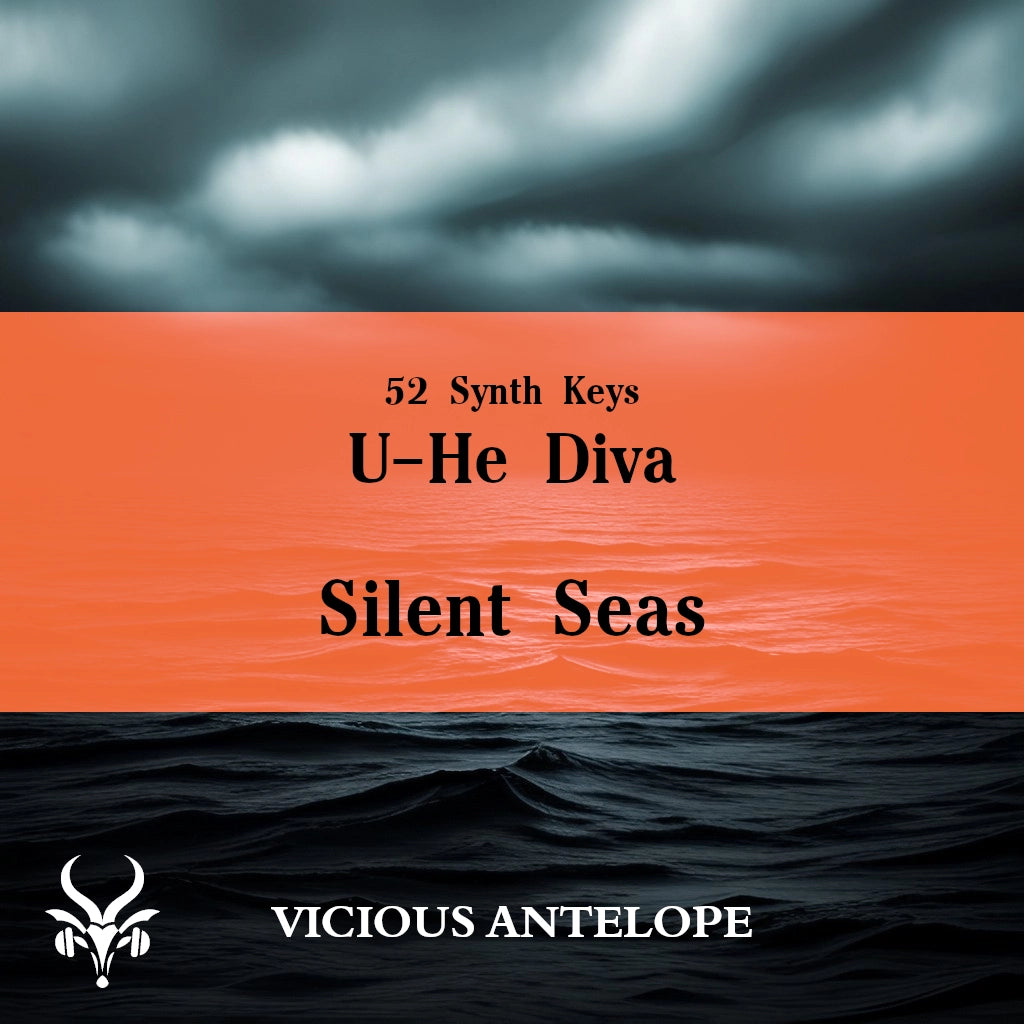 Silent Seas preset pack cover artwork for U-He Diva – Vicious Antelope