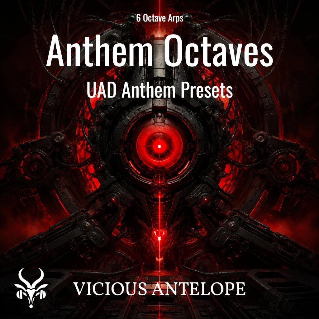 Free vintage electronic sequence presets for Universal Audio Anthem synthesizer.