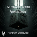 Pandora's Synths preset pack cover artwork for Vital – Vicious Antelope