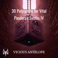 Pandora's Synths IV preset pack cover artwork for Vital – Vicious Antelope