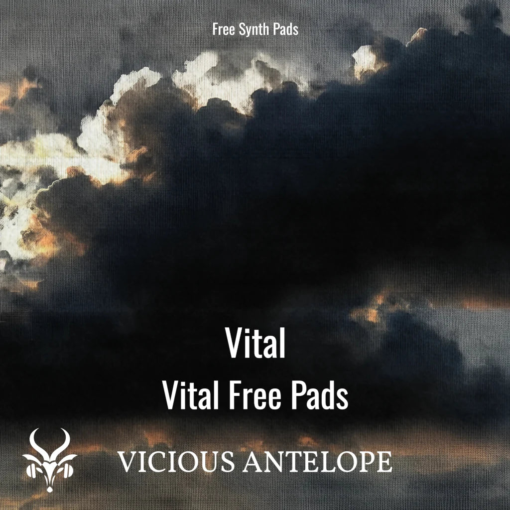 Vital Free Pads preset pack cover artwork for Vital – Vicious Antelope