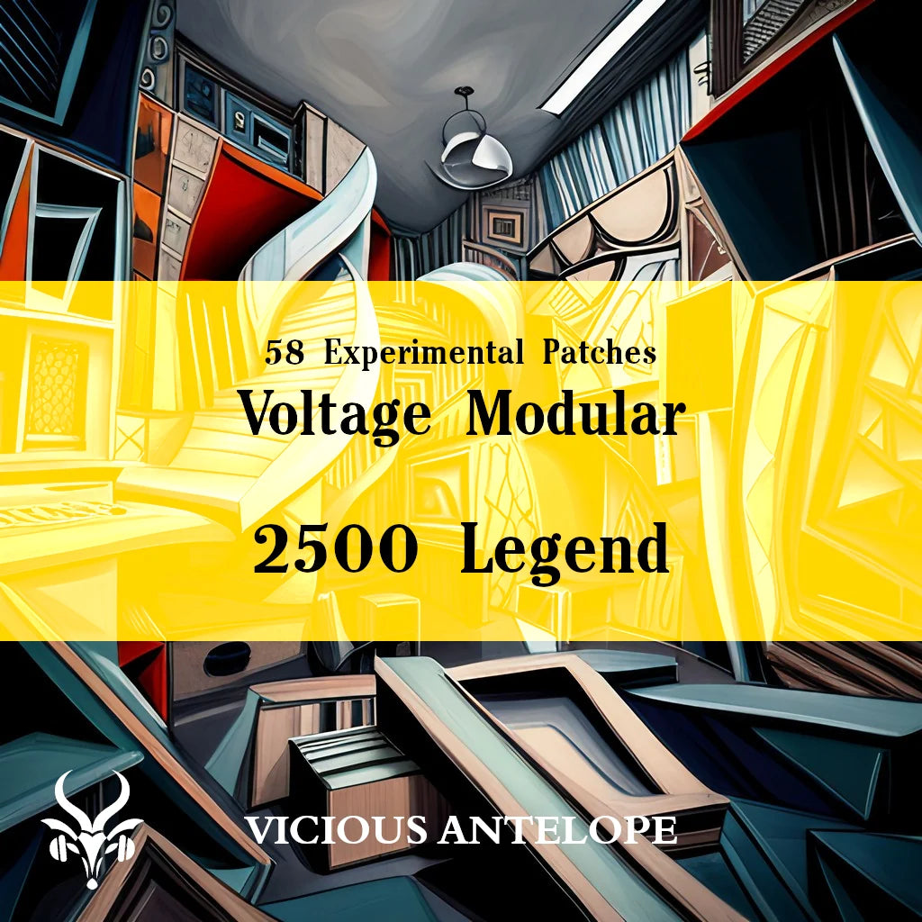 2500 Legend preset pack cover artwork for Cherry Audio – Vicious Antelope