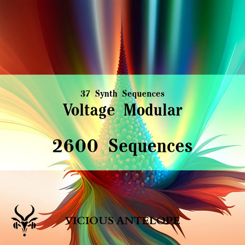 2600 Sequences preset pack cover artwork for Cherry Audio – Vicious Antelope