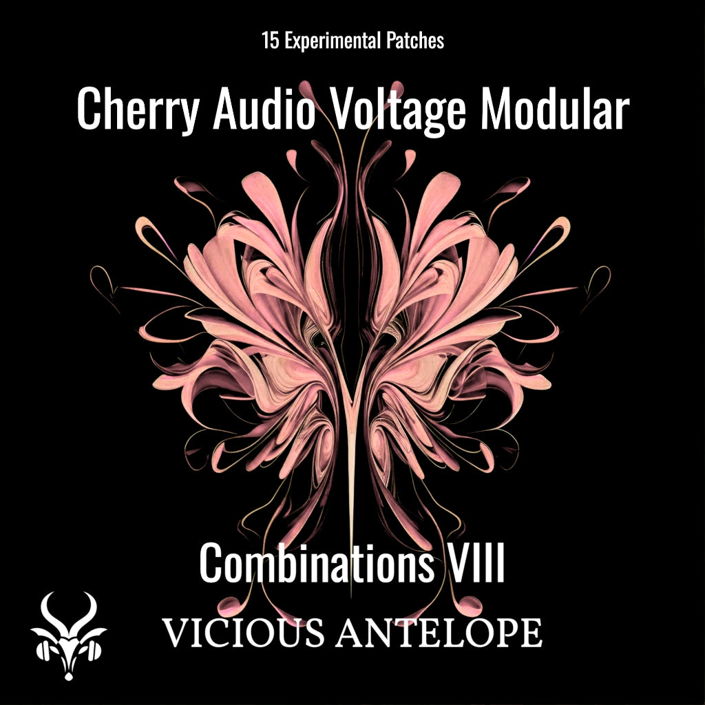 Combinations VIII preset pack cover artwork for Cherry Audio – Vicious Antelope