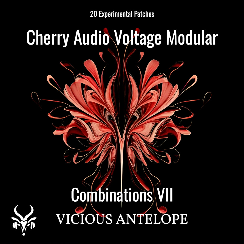 Combinations VII preset pack cover artwork for Cherry Audio – Vicious Antelope