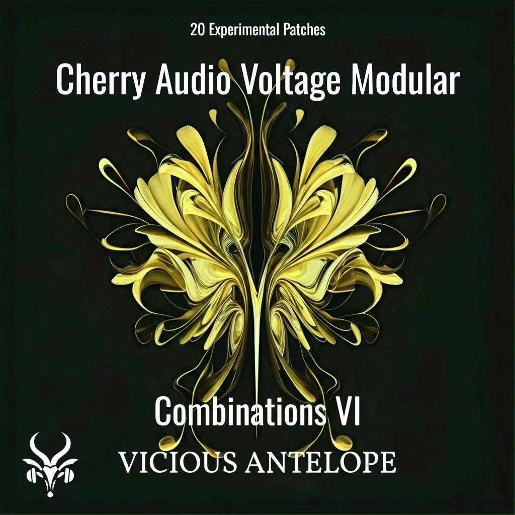 Combinations VI preset pack cover artwork for Cherry Audio – Vicious Antelope