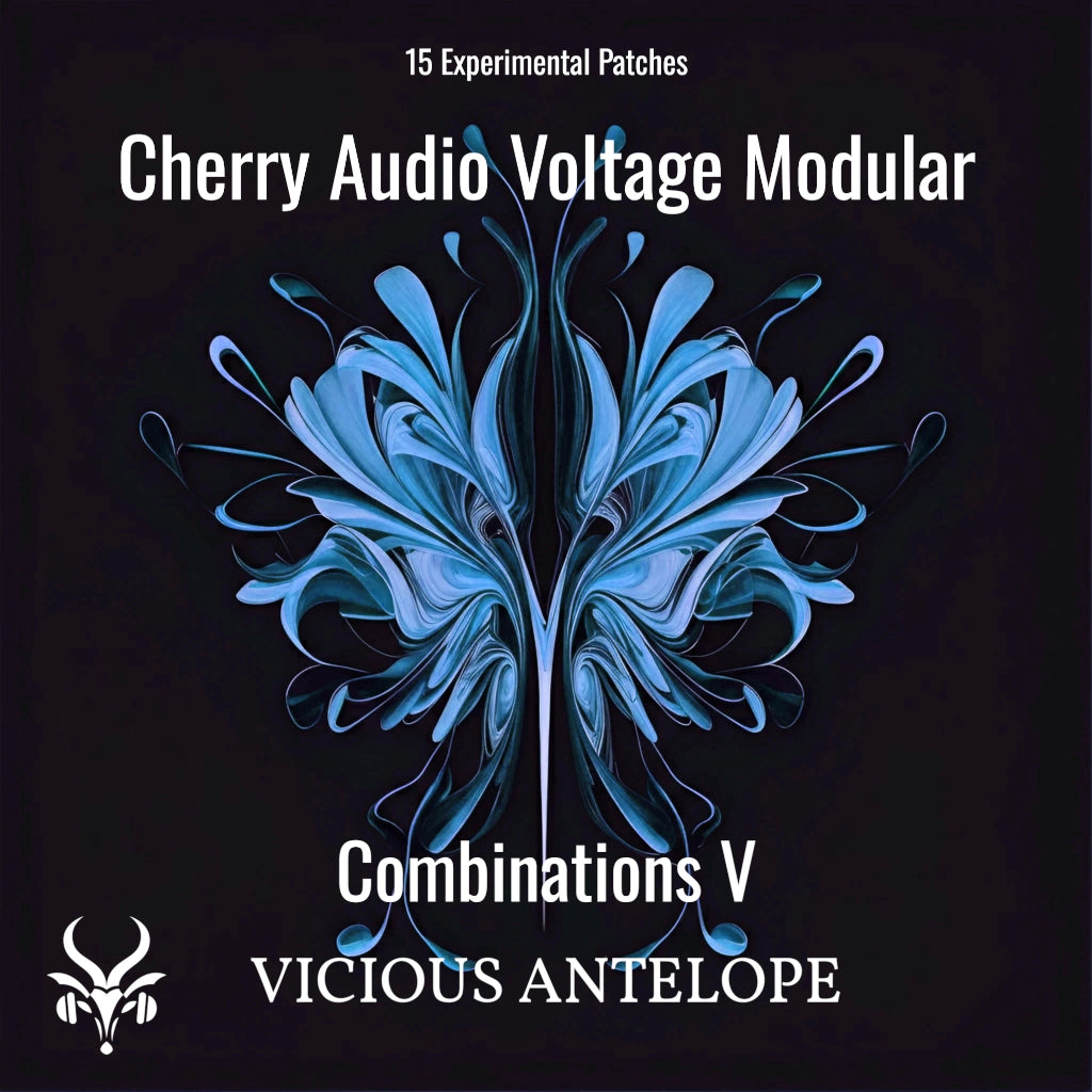 Combinations V preset pack cover artwork for Cherry Audio – Vicious Antelope