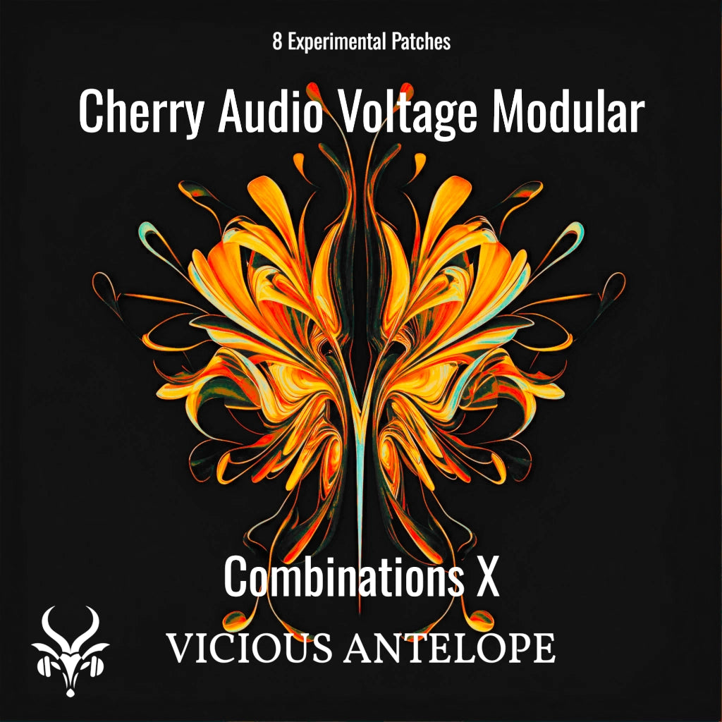 Combinations X preset pack cover artwork for Cherry Audio – Vicious Antelope