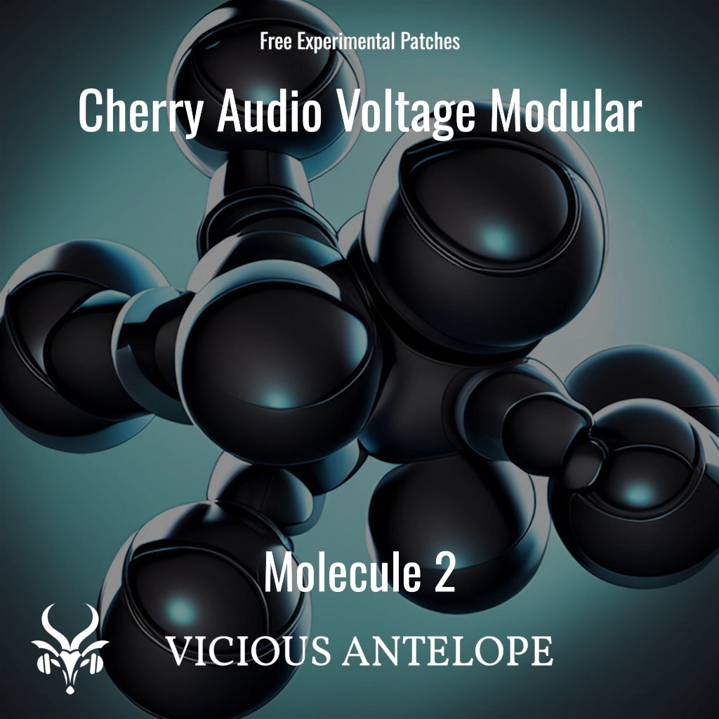 Molecule 2 preset pack cover artwork for Cherry Audio – Vicious Antelope