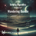 Wandering Bundle preset pack cover artwork for Arturia Pigments – Vicious Antelope
