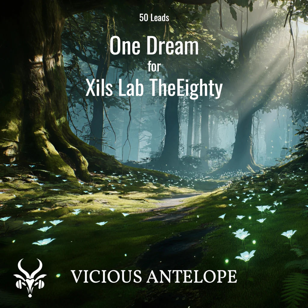One Dream preset pack cover artwork for Xils Lab TheEighty – Vicious Antelope