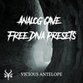 Analog Cave preset pack cover artwork for U-He Diva – Vicious Antelope