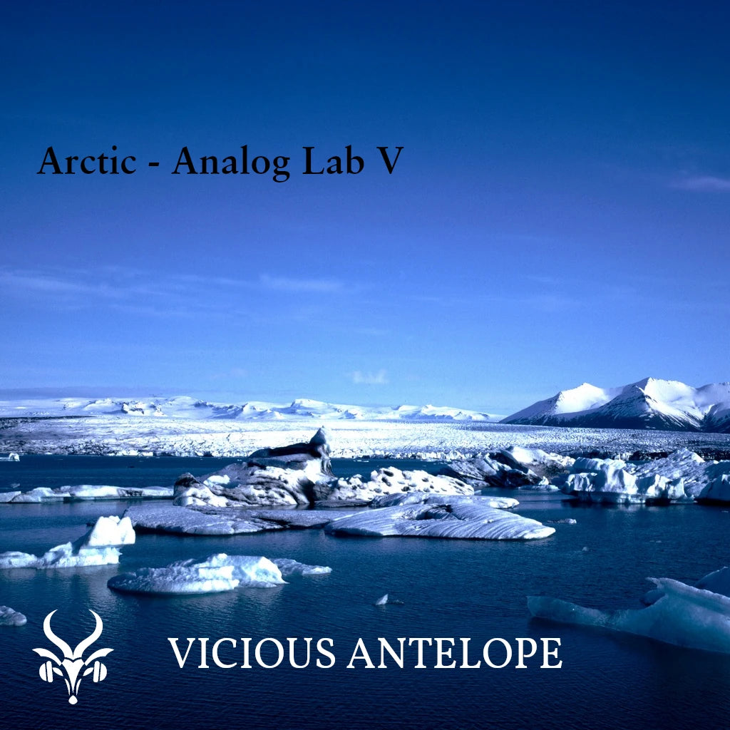 Arctic preset pack cover artwork for Arturia Pigments – Vicious Antelope