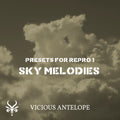 Sky Melodies preset pack cover artwork for U-He RePro 1 – Vicious Antelope