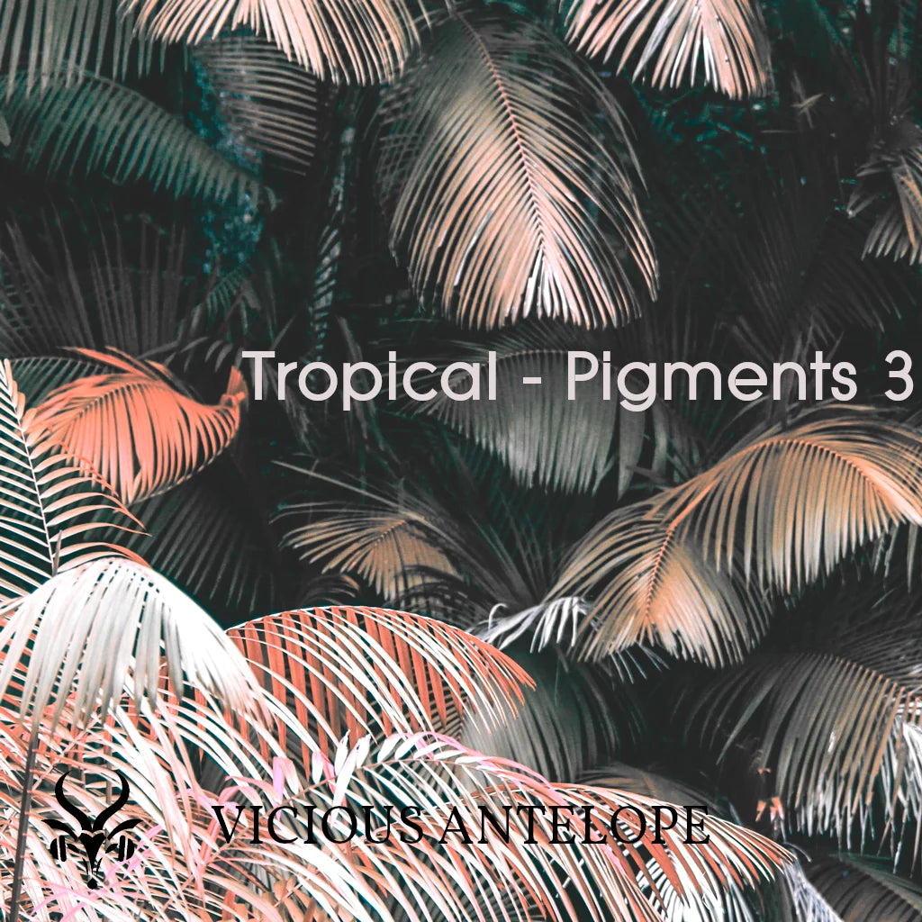 Tropical preset pack cover artwork for Arturia Pigments – Vicious Antelope
