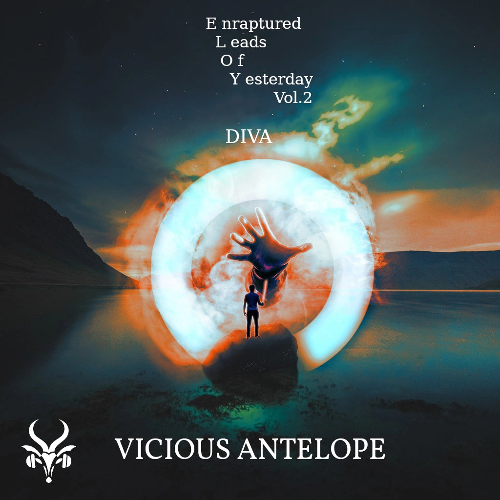 Enraptured Leads Of Yesterday Vol.2 preset pack cover artwork for U-He Diva – Vicious Antelope