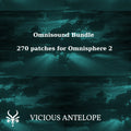 Omnisound Bundle preset library cover artwork for Omnisphere 3 – Vicious Antelope