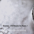 Rewind preset pack cover artwork for U-He RePro 1 – Vicious Antelope