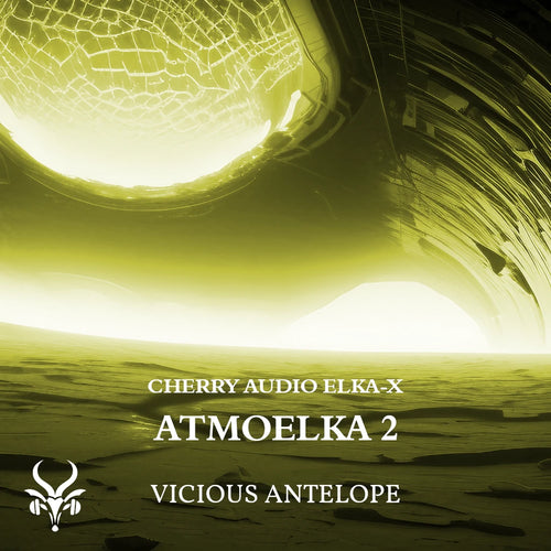 atmoelka 2 preset pack cover artwork for Cherry Audio ELKA-X – Vicious Antelope