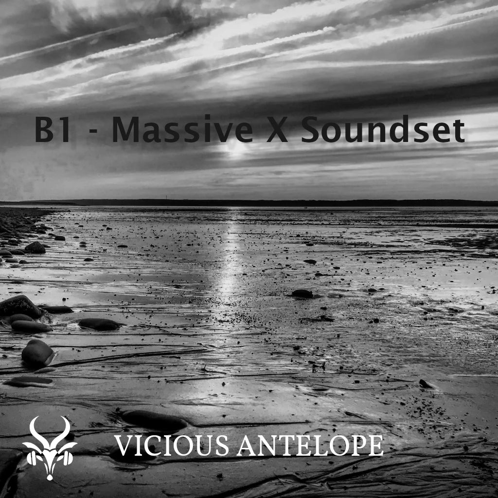 B1 preset pack cover artwork for Massive X – Vicious Antelope