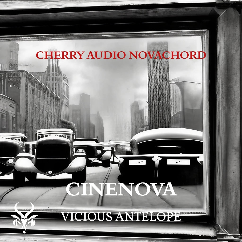 cinenova preset pack cover artwork for Cherry Audio – Vicious Antelope