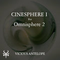 Cinesphere I preset library cover artwork for Omnisphere 3 – Vicious Antelope