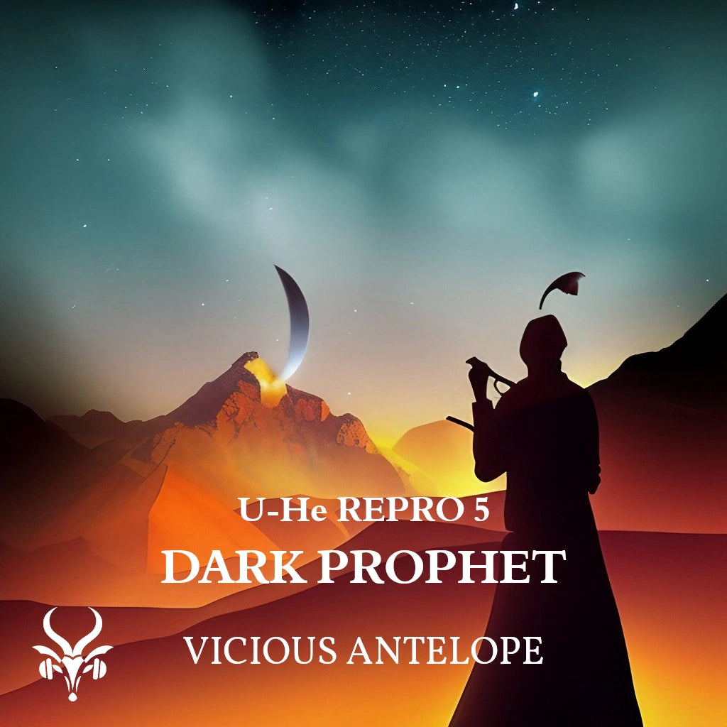 dark prophet preset pack cover artwork for U-He RePro 5 – Vicious Antelope
