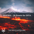 Magma preset pack cover artwork for U-He Diva – Vicious Antelope