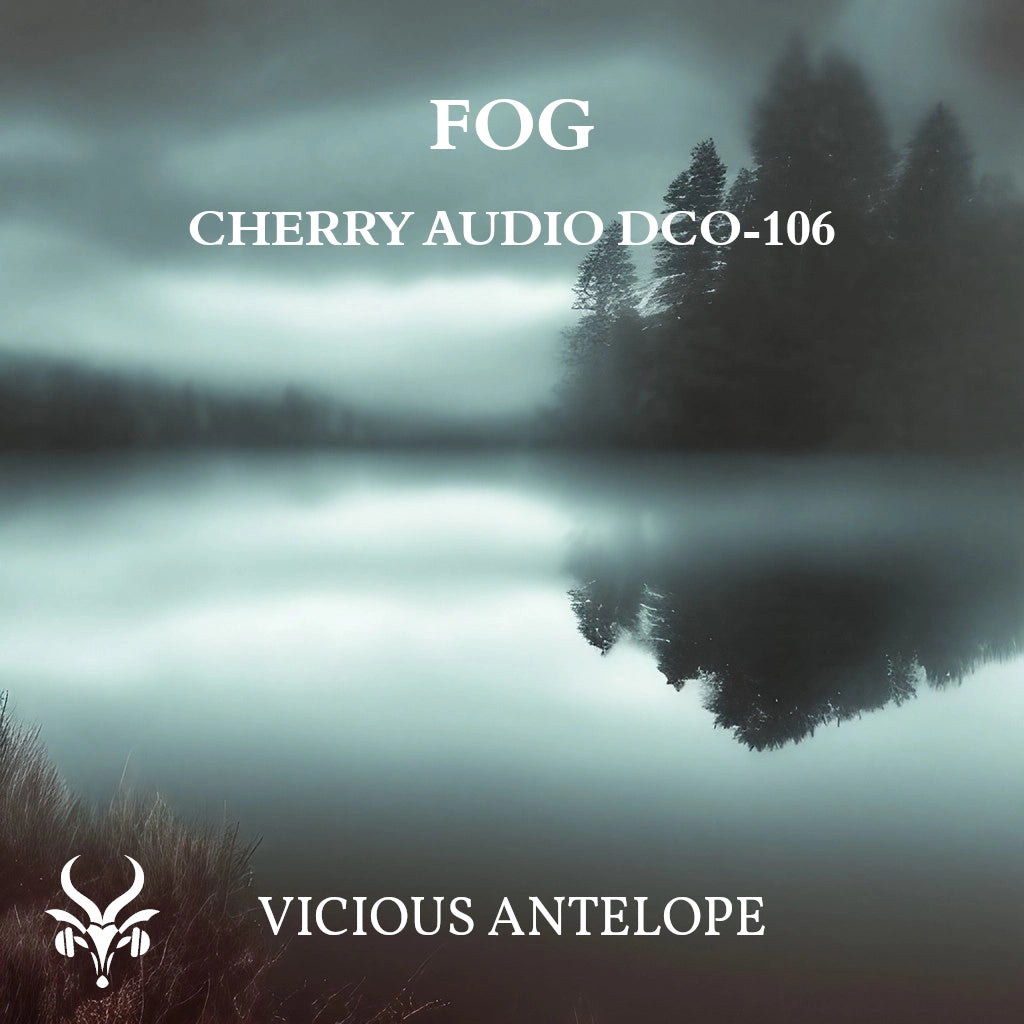 fog preset pack cover artwork for Cherry Audio – Vicious Antelope