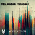 Hybrid Symphonic preset library cover artwork for Omnisphere 3 – Vicious Antelope
