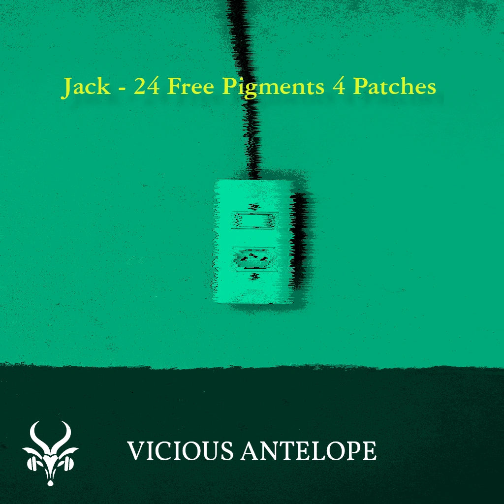 Jack preset pack cover artwork for Arturia Pigments – Vicious Antelope