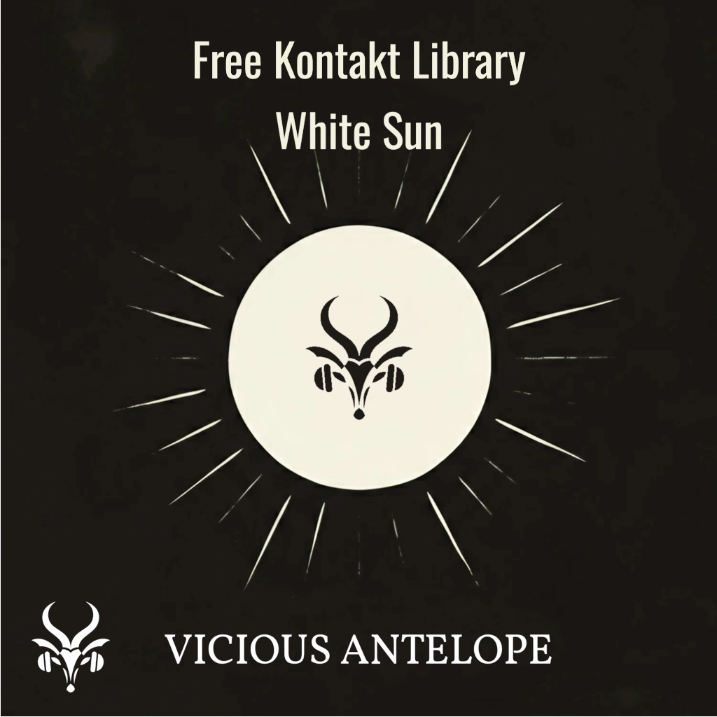 White Sun Kontakt Library cover artwork for Kontakt – Vicious Antelope