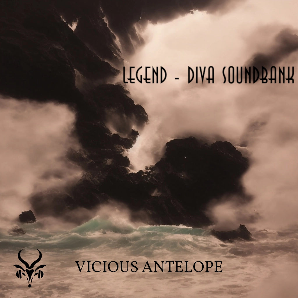 Legend preset pack cover artwork for U-He Diva – Vicious Antelope