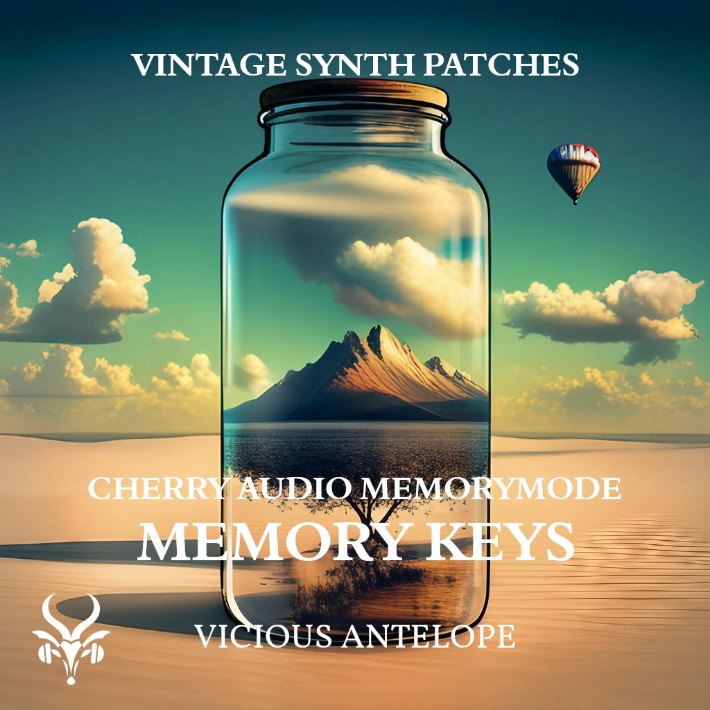memory keys preset pack cover artwork for Cherry Audio – Vicious Antelope