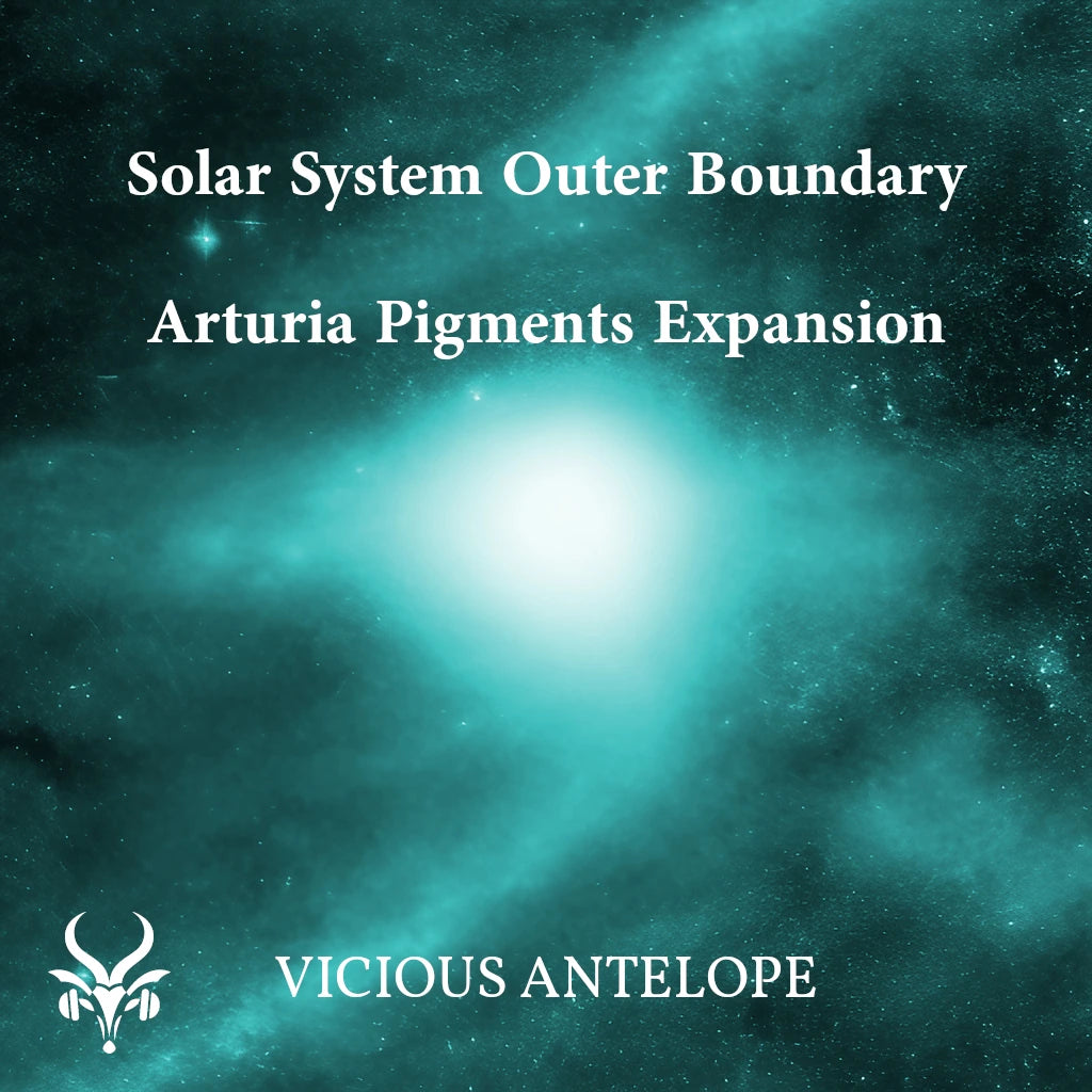 outer boundary preset pack cover artwork for Arturia Pigments – Vicious Antelope