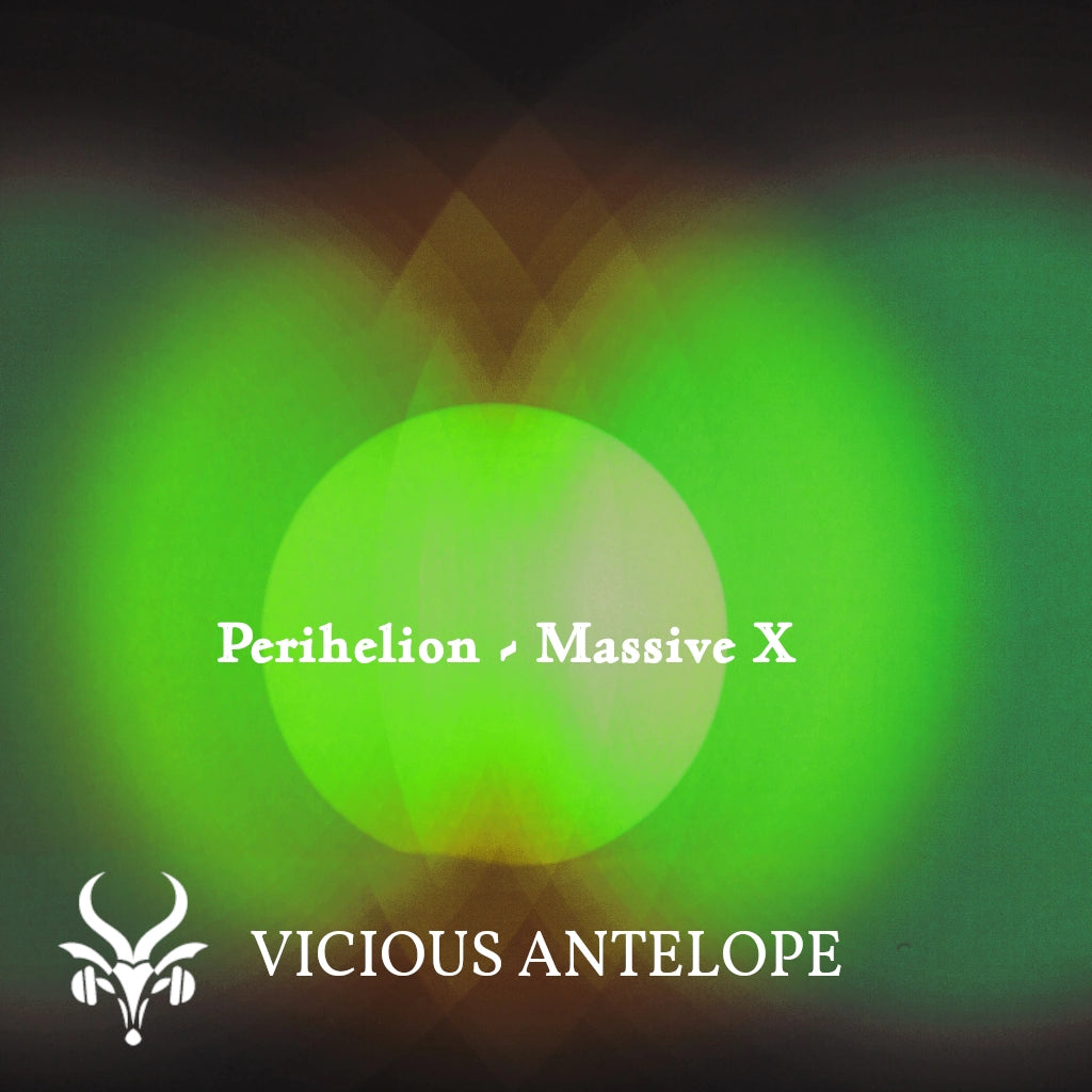 Perihelion preset pack cover artwork for Massive X – Vicious Antelope