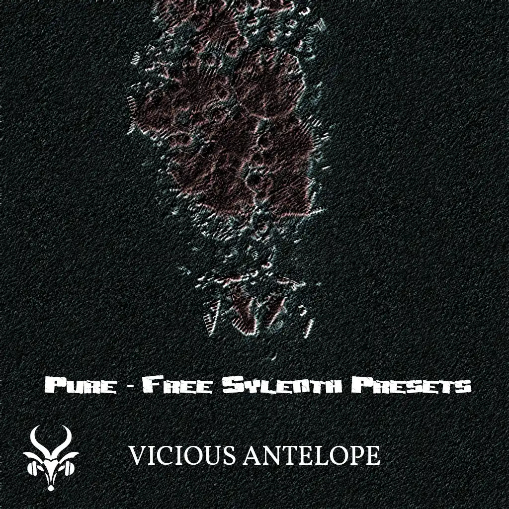 Pure preset pack cover artwork for Lennar Digital SYLENTH – Vicious Antelope