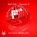 Red Pads preset pack cover artwork for Arturia Pigments – Vicious Antelope