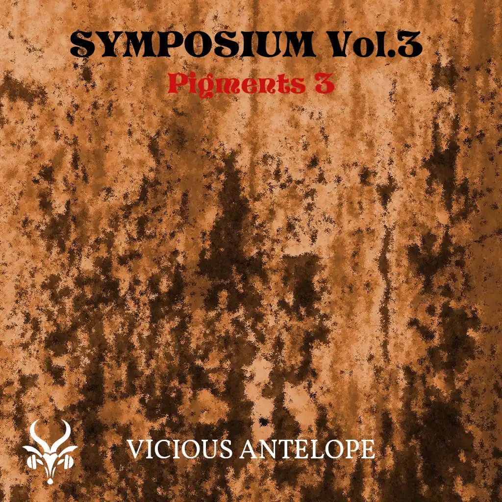 Symposium Vol.3 preset pack cover artwork for Arturia Pigments – Vicious Antelope