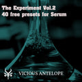 The Experiment Vol.2 preset pack cover artwork for Serum 2 – Vicious Antelope